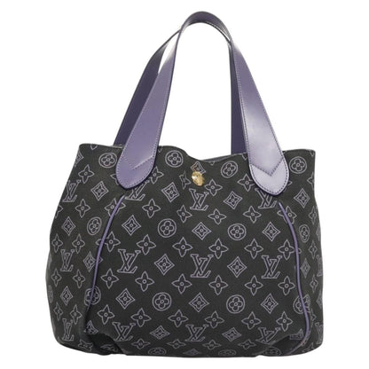 Louis Vuitton Cabas Ipanema Canvas, PURPLE, CANVAS, Tote bag
