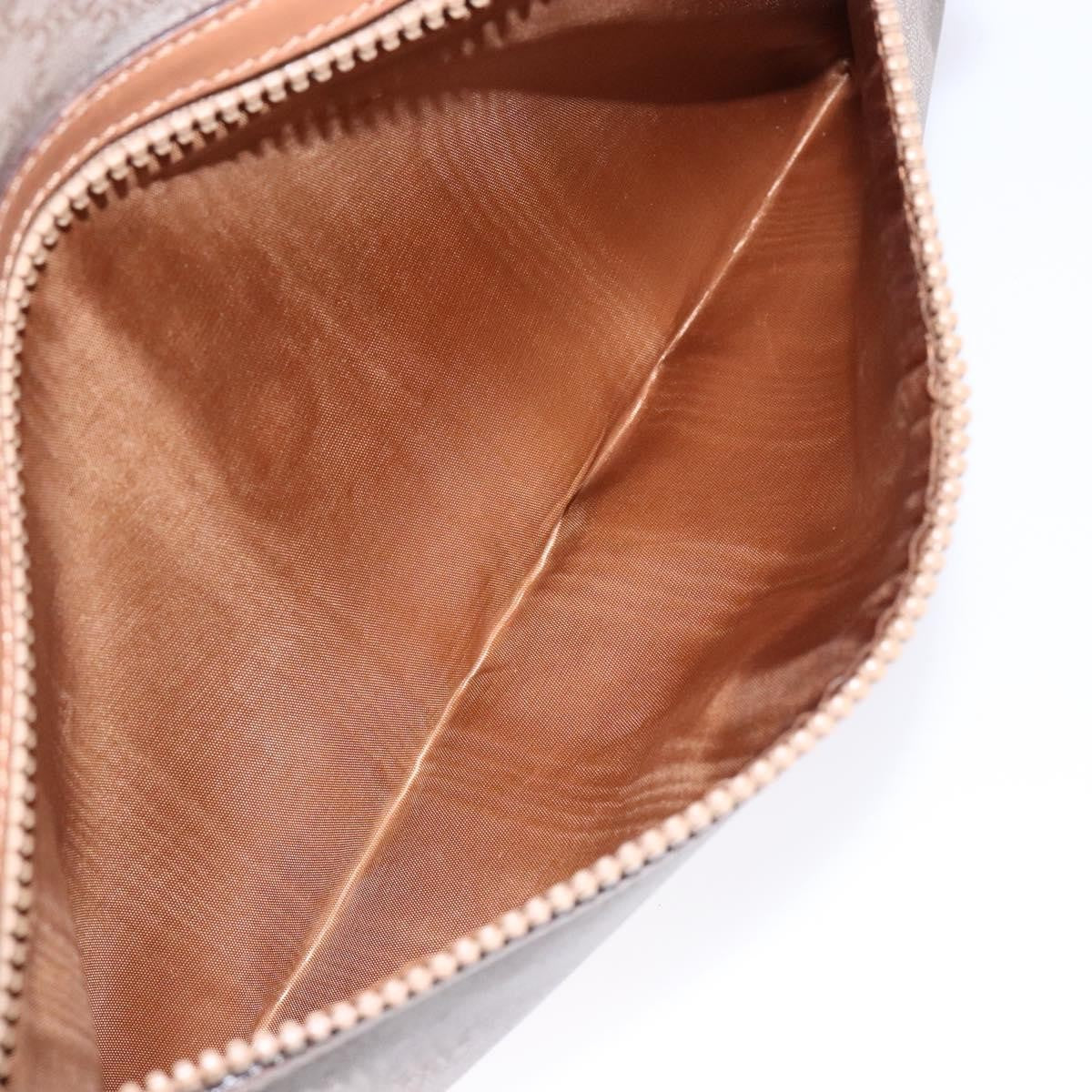 Celine Macadam Pochette Classic, BEIGE, LEATHER, Clutche & pouche