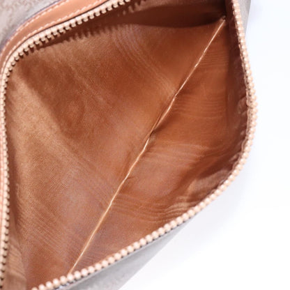 Celine Macadam Pochette Classic, BEIGE, LEATHER, Clutche & pouche