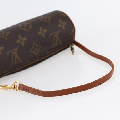 Louis Vuitton Papillon Pochette Monogram Canvas, BROWN, CANVAS, Handbag
