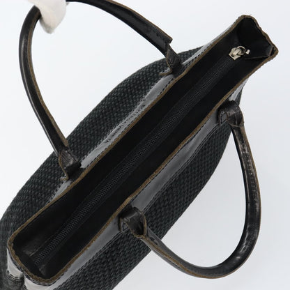 Bottega Veneta Vintage handbag Canvas, BLACK, CANVAS, Handbag