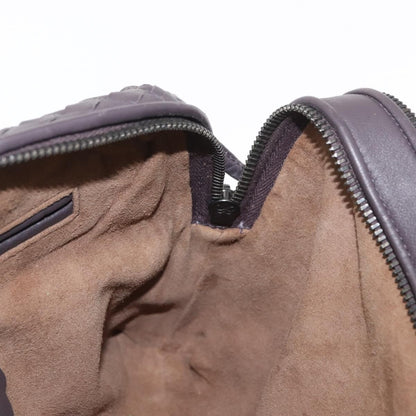 Bottega Veneta Nodini Crossbody Bag Intrecciato Nappa, BROWN, LEATHER, Shoulder bag