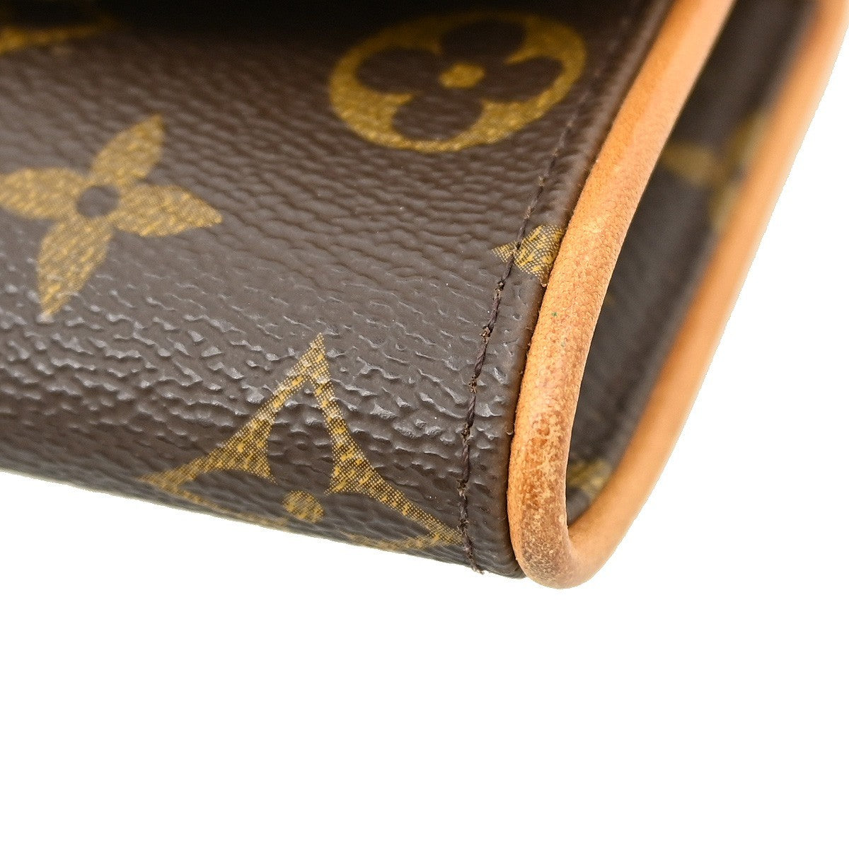 Louis Vuitton Twin Handbag Monogram Canvas, BROWN, CANVAS, Clutche & pouche