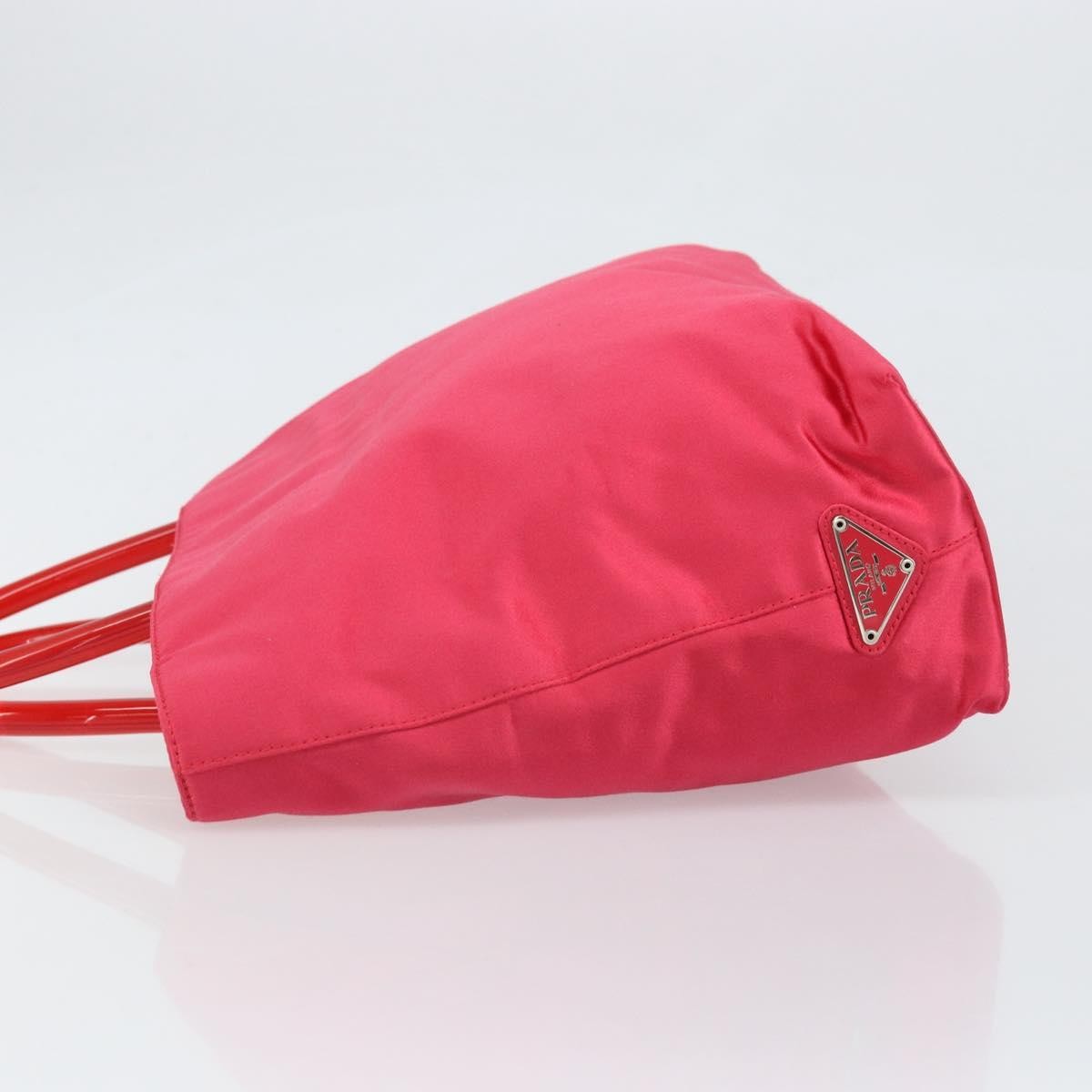 Prada Vintage Handbag Satin, Red, Satin, Handbag