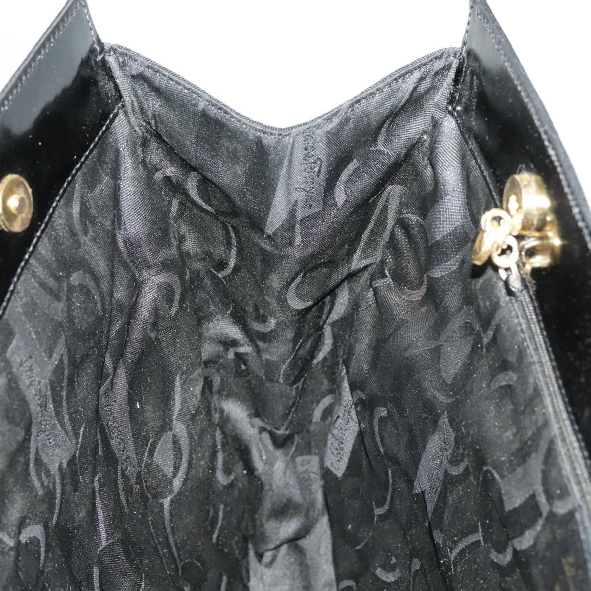 Salvatore Ferragamo Vala tote Canvas, BLACK, CANVAS, Tote bag