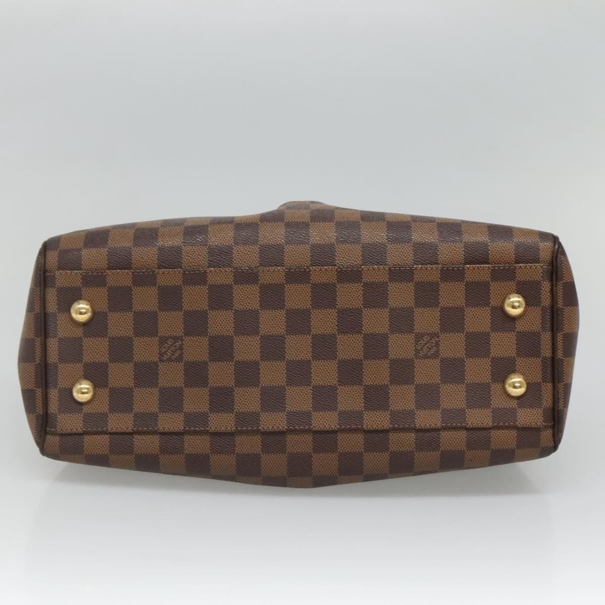 Louis Vuitton Trevi Handbag Damier, BROWN, CANVAS, Handbag