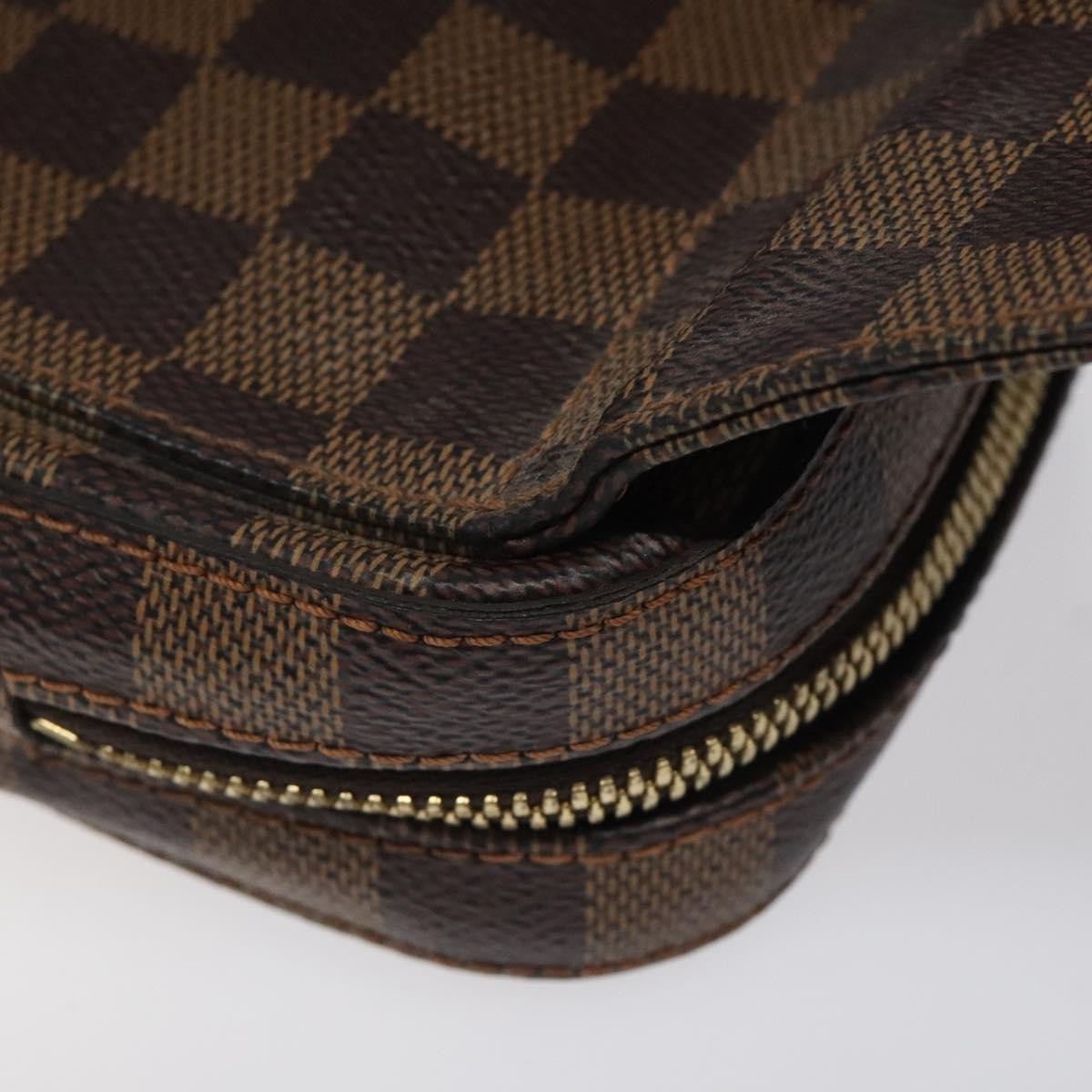 Louis Vuitton Geronimos Waist Bag Damier, BROWN, CANVAS, Shoulder bag