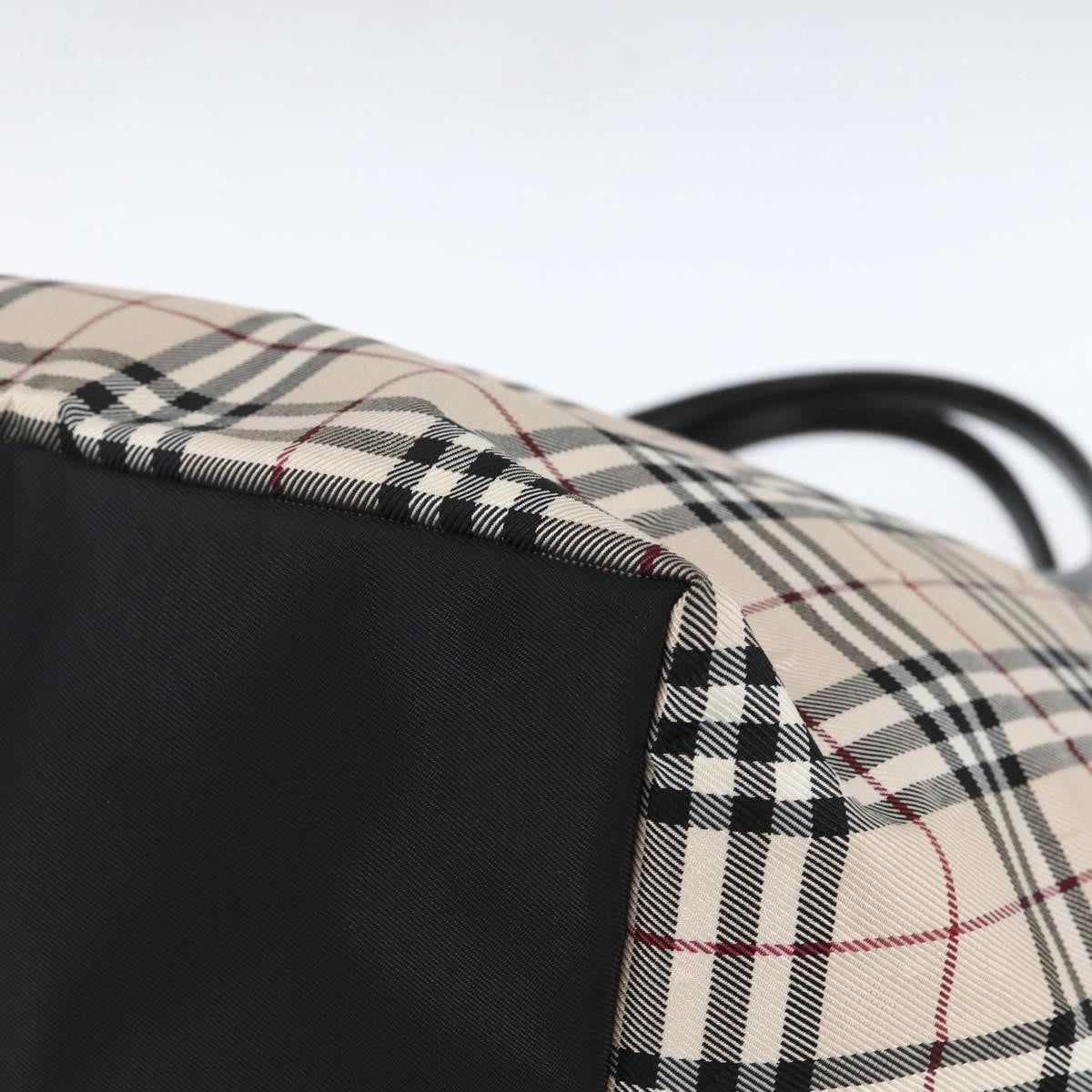 Burberry Nova Check Tote Nylon, BEIGE, NYLON, Tote bag