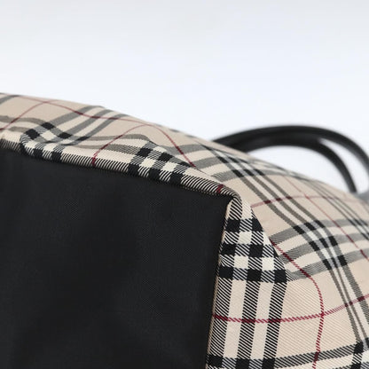 Burberry Nova Check Tote Nylon, BEIGE, NYLON, Tote bag