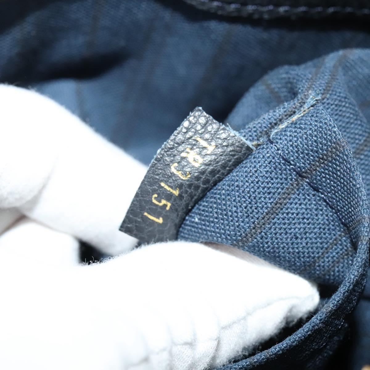 Louis Vuitton Petillante Clutch Monogram Empreinte Leather, BLACK, LEATHER, Clutche & pouche