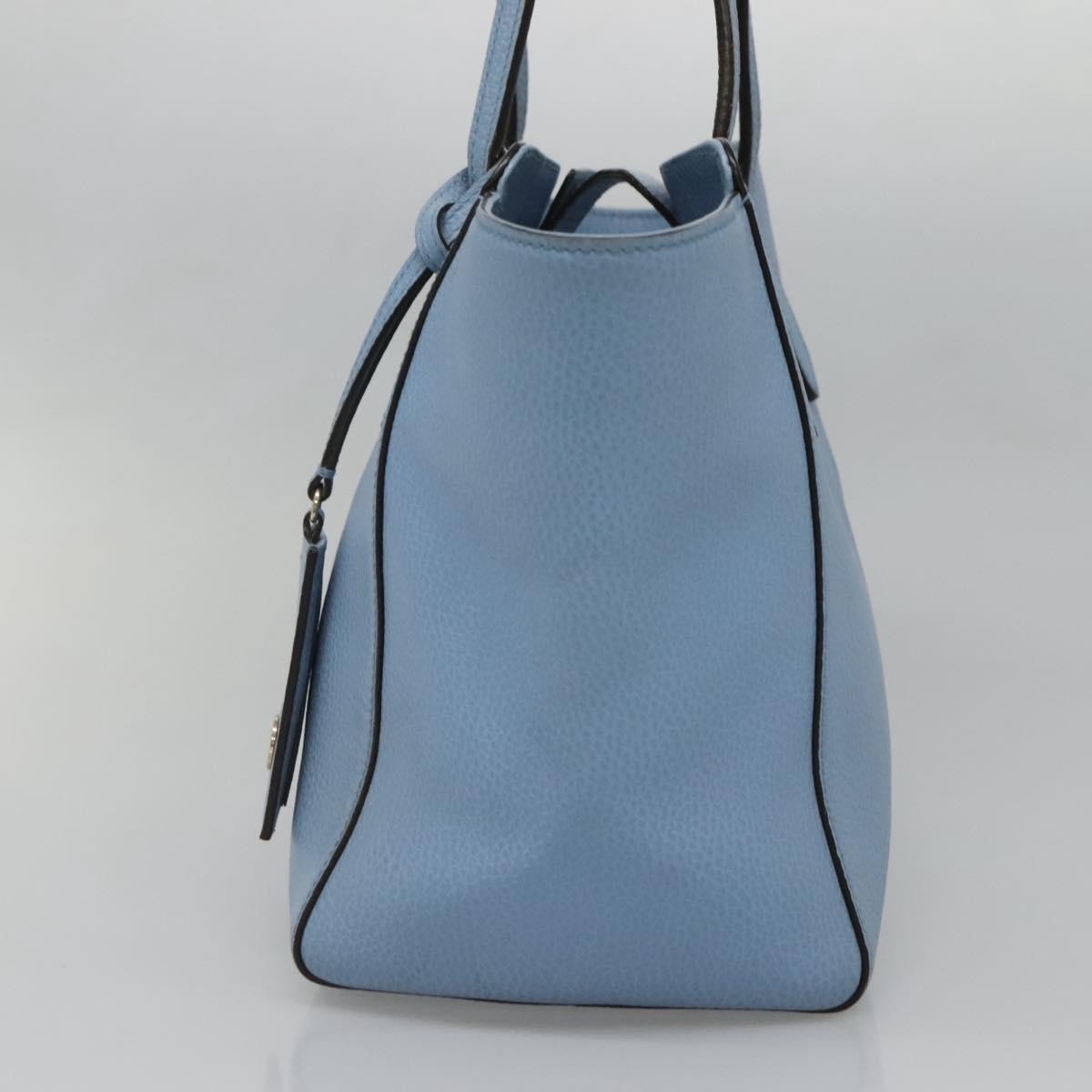 Gucci Swing Tote Leather, BLUE, LEATHER, Tote bag