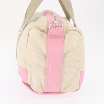 Chanel Sport Line Boston Ba Canvas, PINK, CANVAS, Travel bag