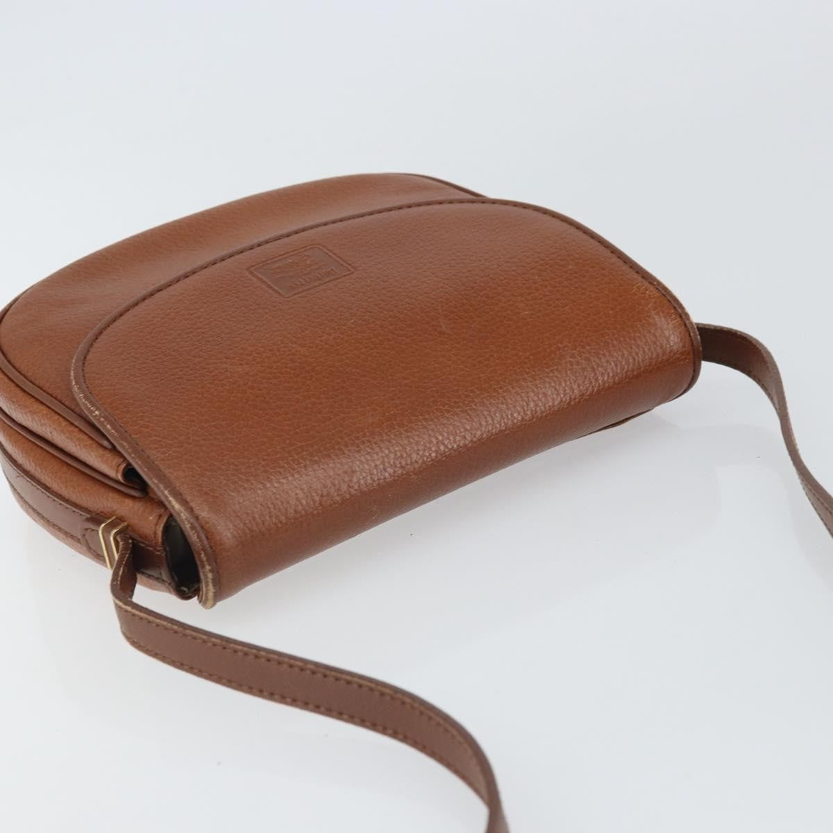 Burberry Vintage Shoulder Bag Leather, BROWN, LEATHER, Shoulder bag