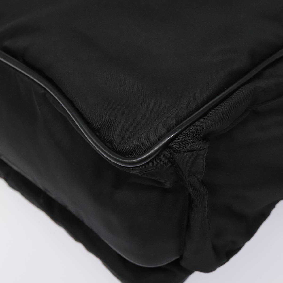 Prada Vintage Shoulder Bag Tessuto, BLACK, NYLON, Shoulder bag