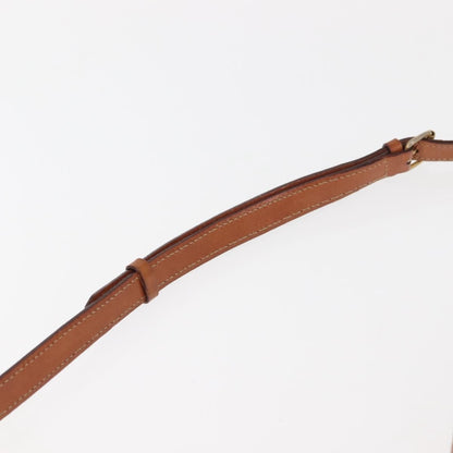 Celine Macadam Shoulder Bag PVC Leather, BROWN, CANVAS, Shoulder bag