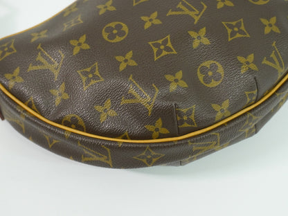 Louis Vuitton Croissant Handbag Monogram Canvas, BROWN, CANVAS, Shoulder bag