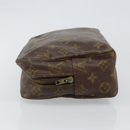 Louis Vuitton Trousse Toiletry Pouch Monogram Canvas, BROWN, CANVAS, Toiletry Case