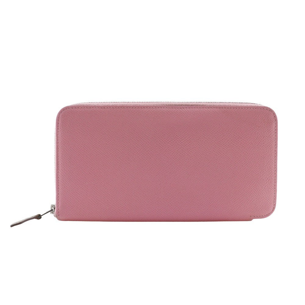 Hermes Azap Zip Around Wallet Epsom, PINK, LEATHER, Wallets
