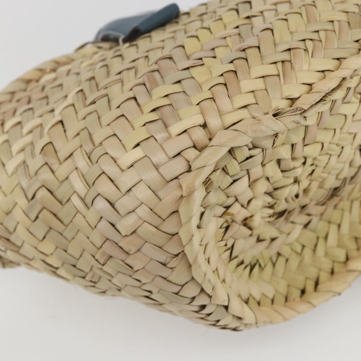 Chloe Marcie Basket Bag Raffia, Beige, Wicker, Tote Bag