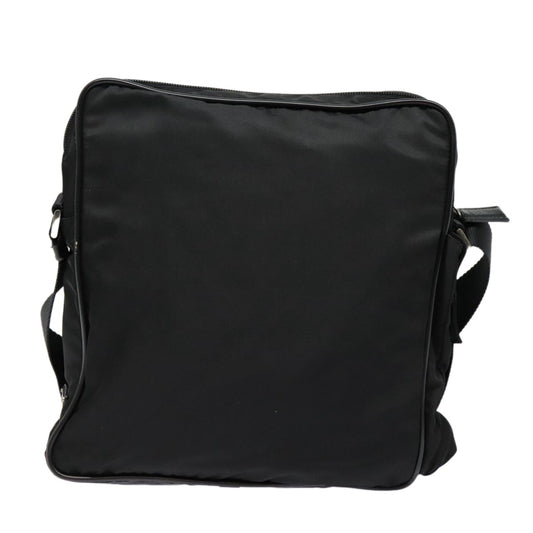 Prada Vintage Shoulder Bag Tessuto, BLACK, NYLON, Shoulder bag