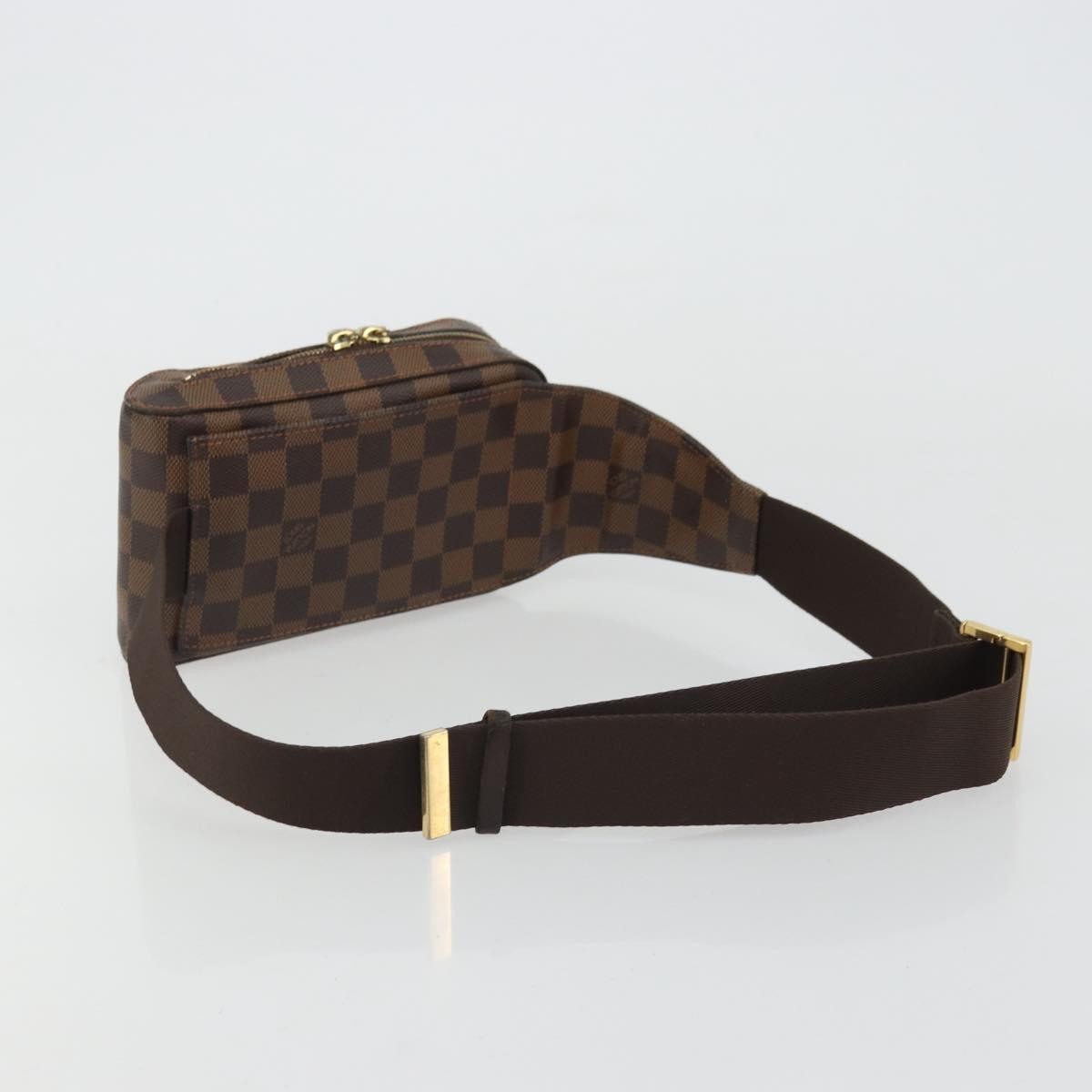 Louis Vuitton Geronimos Waist Bag Damier, Brown, Canvas, Shoulder Bag
