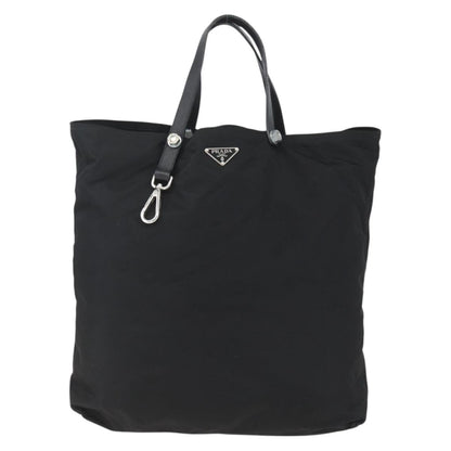 Prada Vintage Tote Tessuto, Black, Nylon, Tote Bag