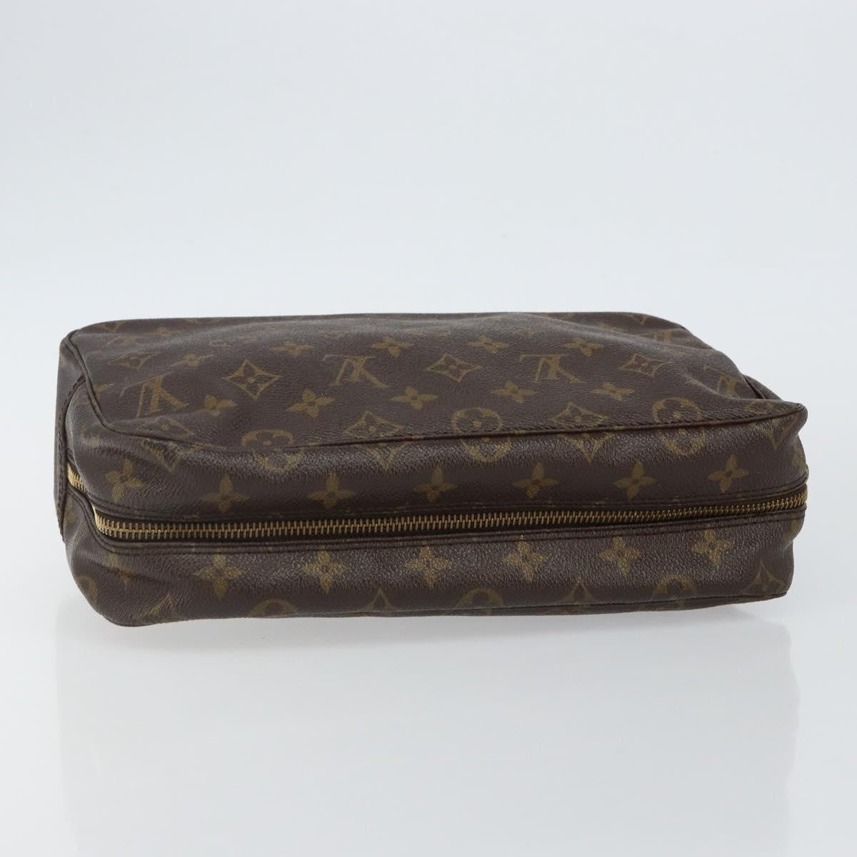 Louis Vuitton Trousse Toilette Monogram Canvas, BROWN, CANVAS, Clutche & pouche