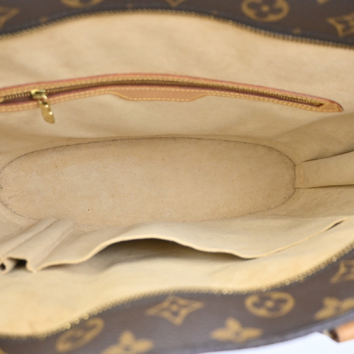Louis Vuitton Babylone Handbag Monogram Canvas, BROWN, CANVAS, Shoulder bag