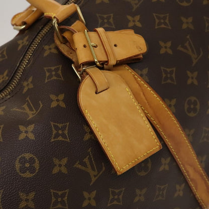 Louis Vuitton Keepall Bandouliere Bag Monogram Canvas, BROWN, CANVAS, Travel bag