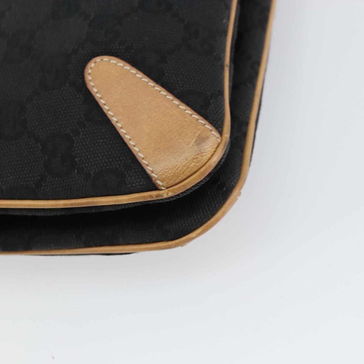 Gucci Horsebit Bracket Tote GG Canvas, BLACK, CANVAS, Tote bag