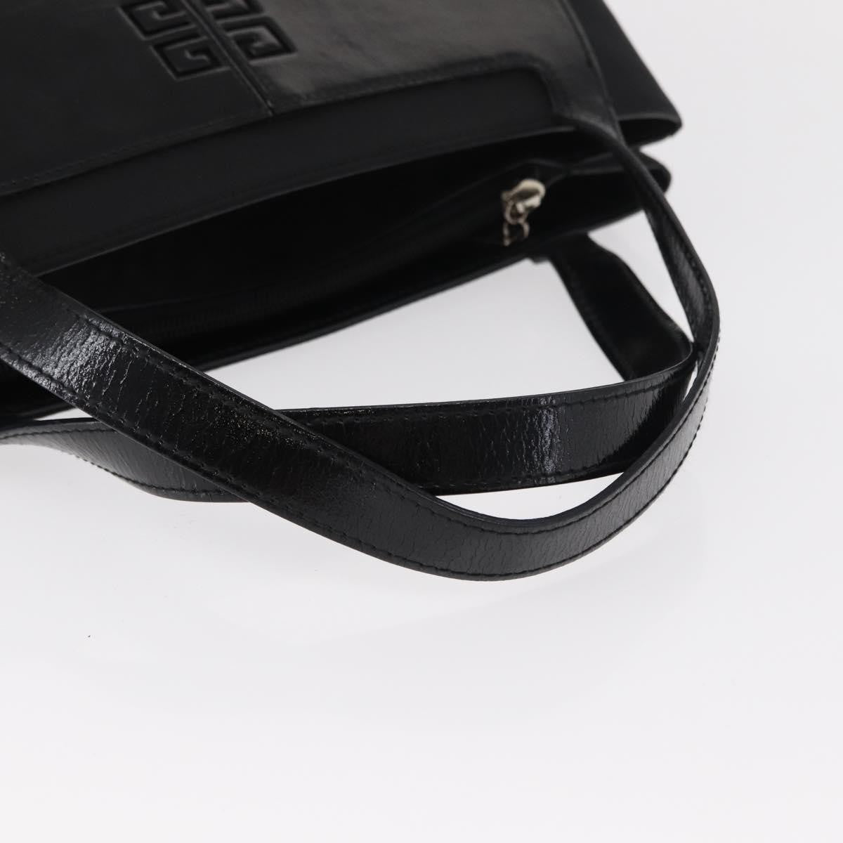 Givenchy Vintage Handbag Leather, BLACK, LEATHER, Handbag