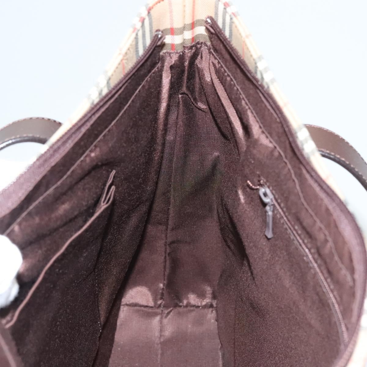 Burberry Nova Check Tote canvas check pattern, BEIGE, CANVAS, Tote bag