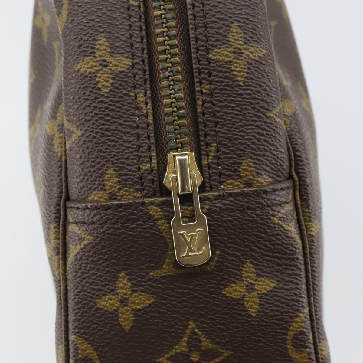 Louis Vuitton Trousse Toilette Monogram Canvas, BROWN, CANVAS, Clutche & pouche