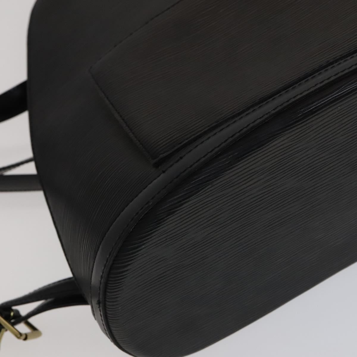 Louis Vuitton Gobelins Backpack Epi Leather, Black, Leather, Backpack
