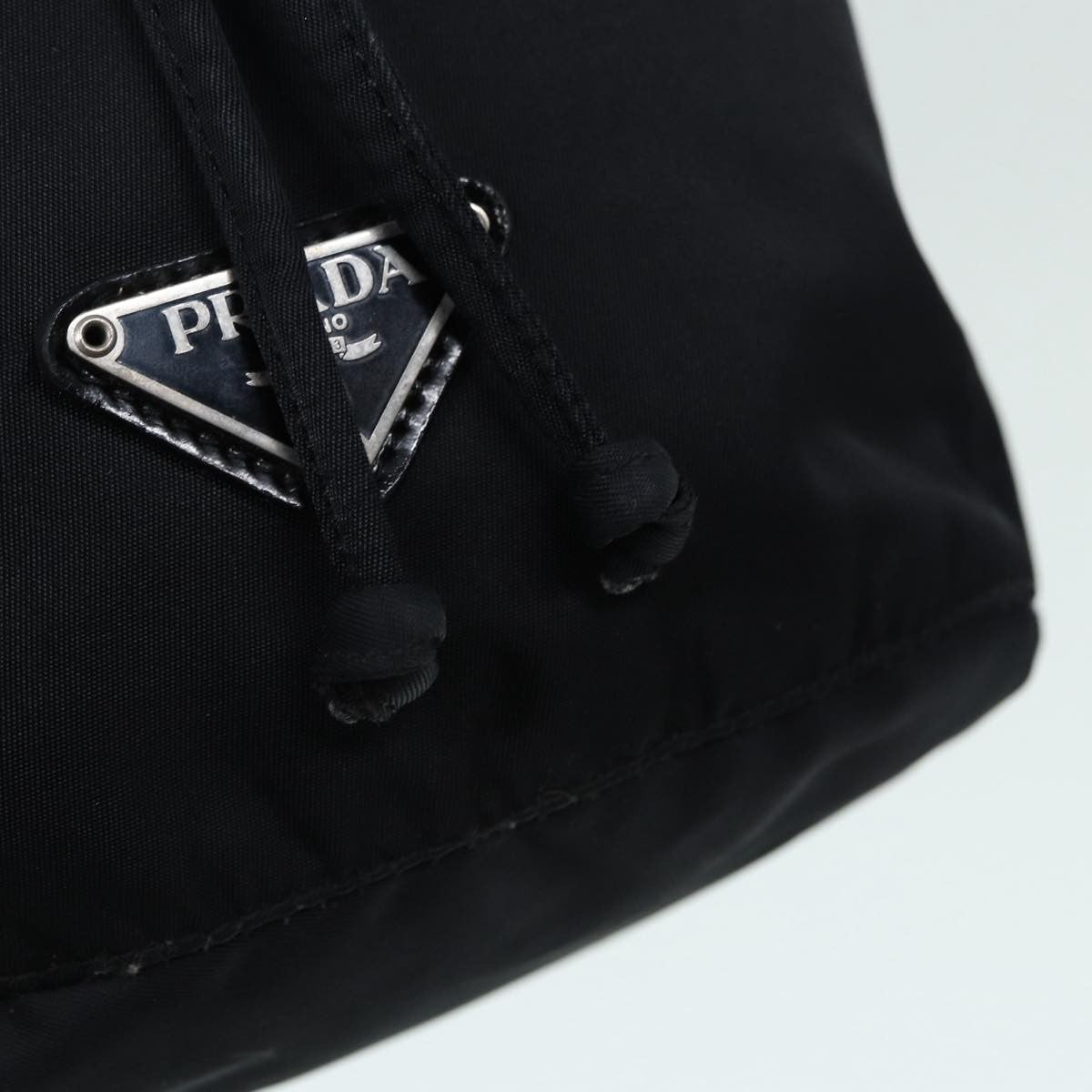 Prada Travel Pouch Tessuto, BLACK, NYLON, Travel bag