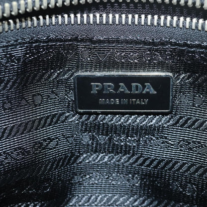 Prada Vintage Handbag Canvas, GRAY, CANVAS, Handbag