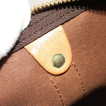 Louis Vuitton Keepall Bag Monogram Canvas, BROWN, CANVAS, Travel bag