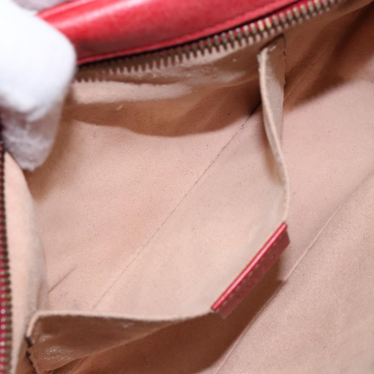 Gucci GG Marmont Triple Zip Chain Bag Matelasse Leather, RED, LEATHER, Shoulder bag