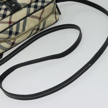 Burberry Nova Check Blue Label Canvas, BEIGE, CANVAS, Travel bag