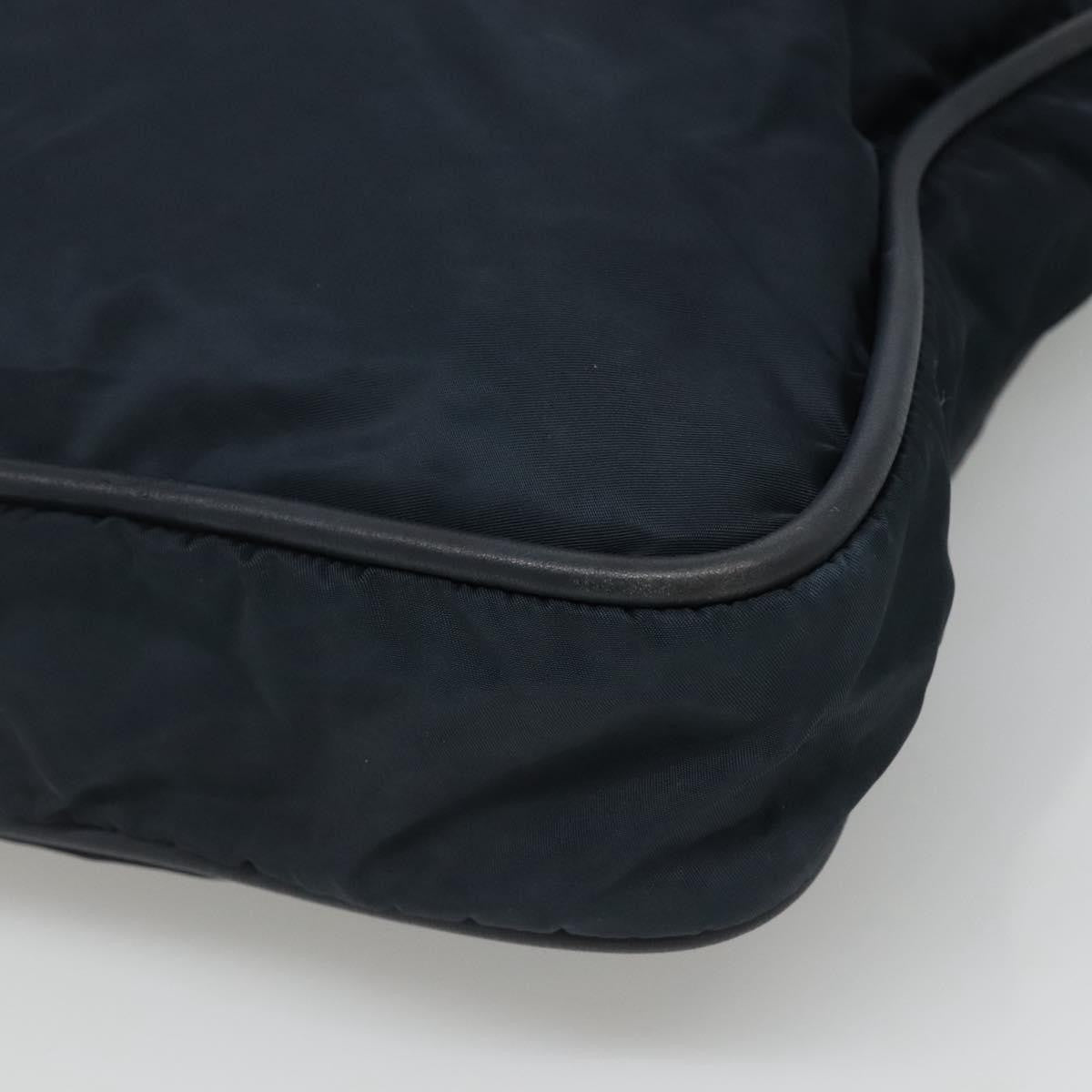 Celine Circle Logo Handbag Nylon, Navy, Nylon, Tote Bag