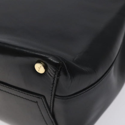Salvatore Ferragamo Vala Shoulder Bag Leather, BLACK, LEATHER, Shoulder bag