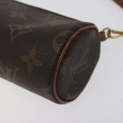 Louis Vuitton Papillon Pochette Monogram Canvas, BROWN, CANVAS, Handbag