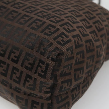 Fendi Roll Tote Zucca Canvas, BROWN, CANVAS, Tote bag