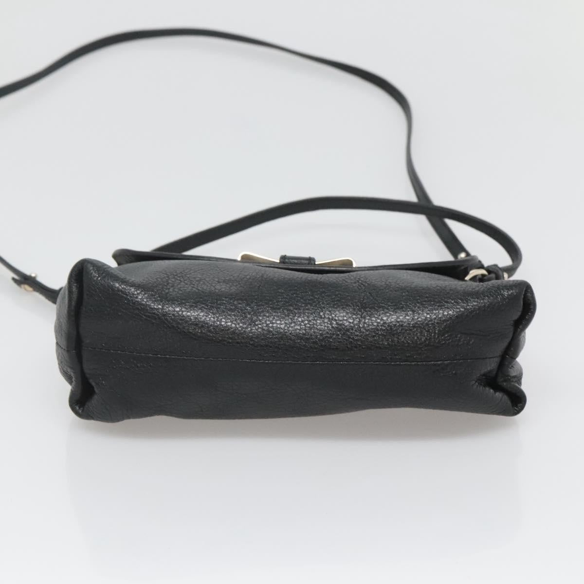 Chloe Lily Handbag Leather, BLACK, LEATHER, Handbag