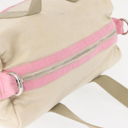 Chanel Sport Line Boston Ba Canvas, PINK, CANVAS, Travel bag
