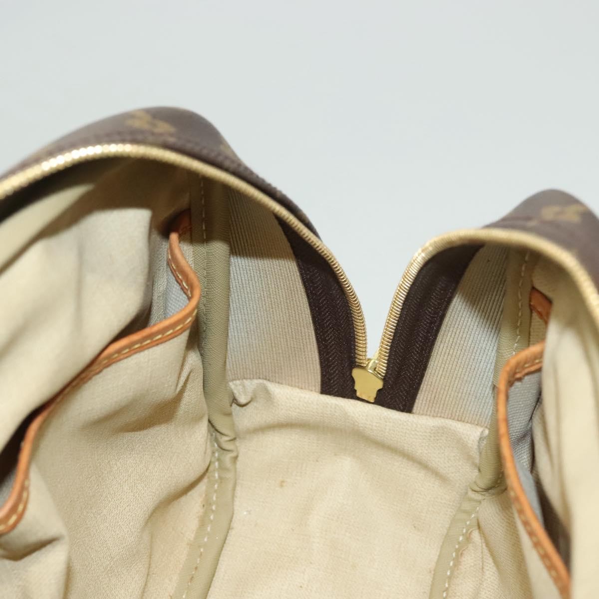 Louis Vuitton Trouville Handbag Monogram Canvas, BROWN, CANVAS, Handbag