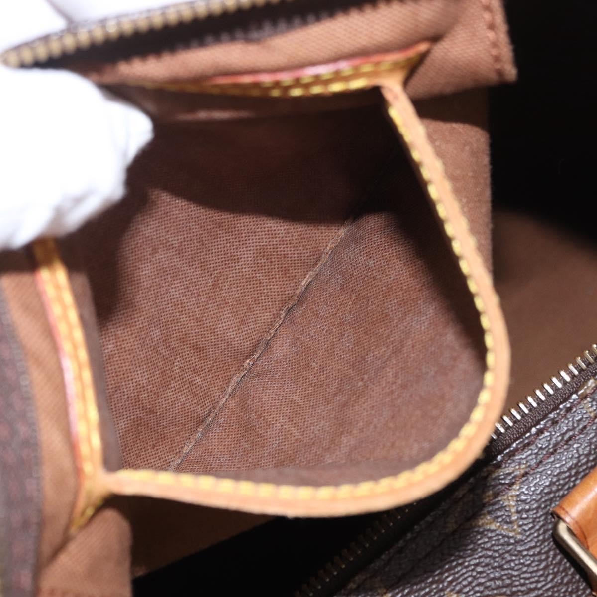 Louis Vuitton Speedy Handbag Monogram Canvas, Brown, Canvas, Handbag