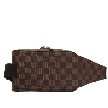 Louis Vuitton Geronimos Waist Bag Damier, BROWN, CANVAS, Shoulder bag