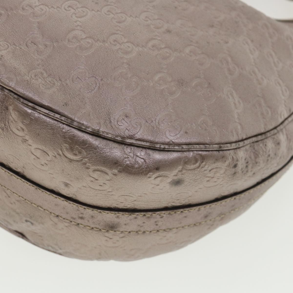 Gucci Hobo Guccissima Leather, PURPLE, LEATHER, Shoulder bag