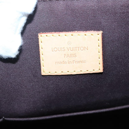 Louis Vuitton Bellevue Handbag Monogram Vernis, PURPLE, PATENT_LEATHER, Tote bag